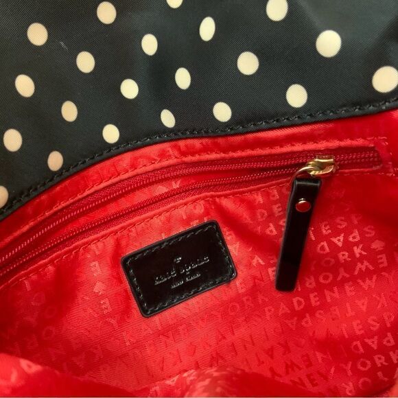 Kate Spade Aleah Polka Dot Nylon Crossbody - Picture 8 of 11